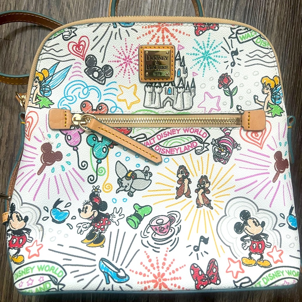 Disney Sketch Dooney & Bourke Backpack